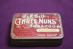 J. & F. Bell Three Nuns Glasco Tobacco Tin 