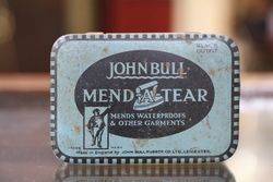 John Bull Mend a Tear Garments Tin 
