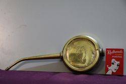 Joseph Lucas No 20 Brass Pancake Oiler 