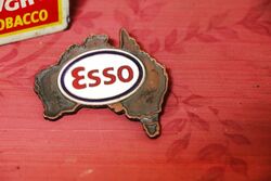 KG Luke Melbourne Australia ESSO Enamel Badge