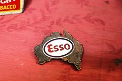 KG Luke Melbourne Australia ESSO Enamel Badge