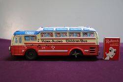 Kanto Toys HonkAlong Children Bus Friction Tin Toy