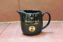 King Geroge IV Old Scotch Whisky Pub Jug