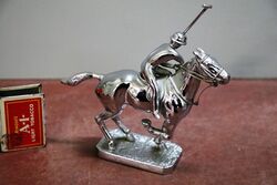 LEJEUNE Well Detailed Car Mascot in the Form of a Polo Player