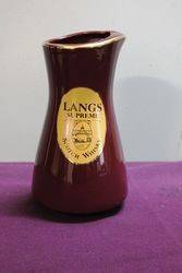 Langs Supreme Whisky Pub Jug.