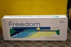 Large Freedom Cigarette Tin. 