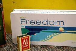 Large Freedom Cigarette Tin 