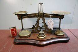 Large Set of Edwardian Postal Scales. #