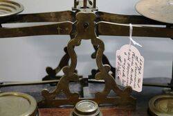 Large Set of Edwardian Postal Scales 