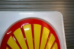 Large Shell Sign Embossed Acrylic Lens 