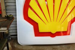 Large Shell Sign Embossed Acrylic Lens 