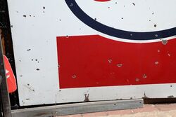 Large Vintage ESSO Enamel Advertising Sign 