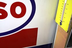 Large Vintage ESSO Enamel Advertising Sign 