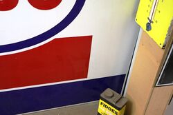 Large Vintage ESSO Enamel Advertising Sign 