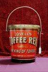 Large Vintage Lovells Toffee Rex Bucket 