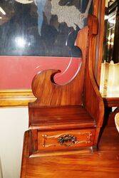 Late Victorian Cedar 5 Drawer Dressing Chest 