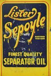Lister Sepoyle 1 Pint Oil Tin