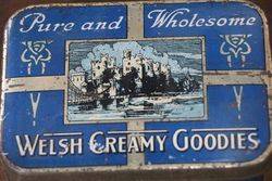 Llandudno Confectionery Co Welsh Creamy Goodies Toffee Tin 