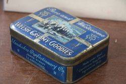 Llandudno Confectionery Co Welsh Creamy Goodies Toffee Tin 