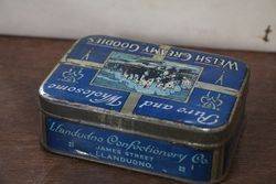 Llandudno Confectionery Co Welsh Creamy Goodies Toffee Tin 