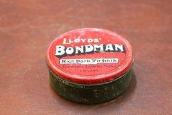 Lloyds Bondsman Tobacco tin