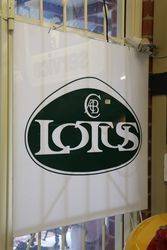 Lotus Advertising Sign 