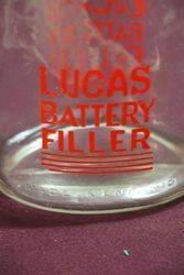 Lucas Battery Filler Bottle