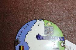 Luxembourg Enamel Car Club Badge