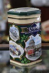 Lyons Tea Centenary Pictorial Tin 