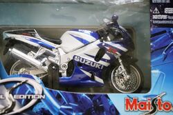 MAISTO Suzuki GSX R750 Scale 118