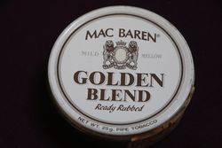 Mac Baren Golden Blend Pipe Tobacco Tin 