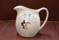 Macallans Single Malt Scotch Whiskey Pub Jug