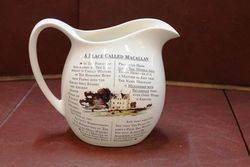 Macallans Single Malt Scotch Whiskey Pub Jug