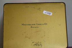 Macfarlane Lang and Co Pictorial Biscuit Tin 
