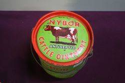 Maclarenand39s Nybor Antiseptic Cattle Ointment Pictorial 4 Lb Farming  Tin 