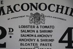 Maconochie Ration Dinner Meal Ad Card