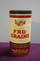 Mapleton's Fru-grains Tin