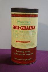 Mapletonand39s Frugrains Tin