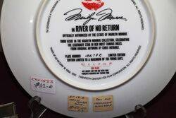 Marilyn Monroe in River of No Return Collectors Plate 