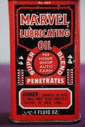 Marvel Lubrication Oil 4 Fluid Oz Tin 