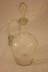Mary Gregory Clear Jug with Stopper