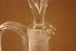 Mary Gregory Clear Jug with Stopper