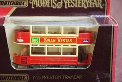 Matchbox Y15 Preston Tramcar