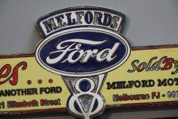 Melfords Motor Ford Badge By Hr Hobson 