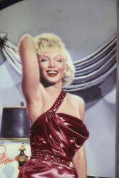 Merilyn Monroe Art work Plate 