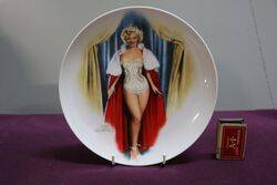 Marilyn Monroe Art work Plate by Chris Notarile 