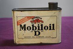 MobilOil Gargoyle Oil Tin 