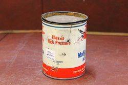 Mobil 1lb Grease Tin