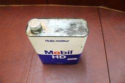Mobil 2 Liter Oil Tin