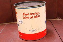 Mobil 5lb Grease Tin